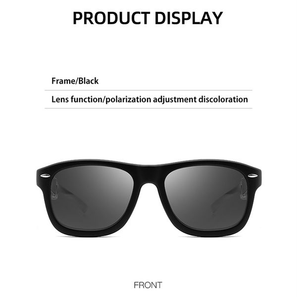 عینک آفتابی مردانه مدل دیجیتالی Adjustable 7 Level