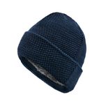 کلاه بافتنی مدل داخل خز شطرنجی