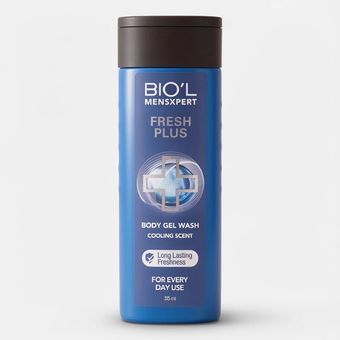 شامپو بدن بیول مدل Fresh Plus با رایحه خنک مناسب برای انواع پوست حجم 315 میلی لیتر