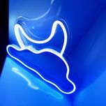 تابلو نئون فلکسی طرح ابر و ماه مدل A1