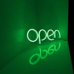 تابلو نئون فلکسی طرح Open مدل O1