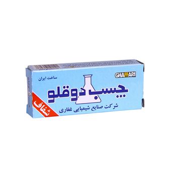 چسب دوقلو غفاری بیرنگ وزن 20 گرم