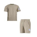 ست تی‌شرت و شلوارک ورزشی مردانه مدل GS-M-HZ-240104
