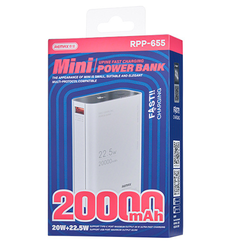 پاوربانک 20 هزار میلی آمپر مینی Remax rpp-655