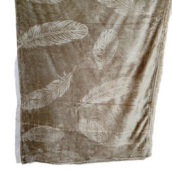 پتوی مسافرتی یکنفره طرح پر/ 160در 220 /شماره 3