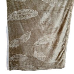 پتوی مسافرتی یکنفره طرح پر/ 160در 220 /شماره 3