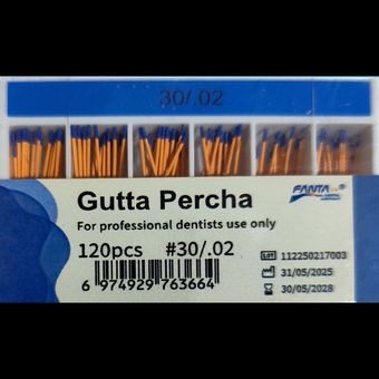 گوتا پرکا 2درصد سایز 30 SP1 Gutta percha Points