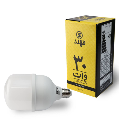 لامپ ال ای دی 30 وات مهند