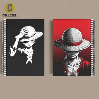 دفتر انیمه وان پیس طرح مانکی دی. لوفی (Monkey D. Luffy) One Piece کد 11 (دو رو چاپ )