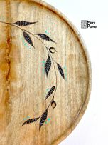سینی چوب گردو - کد 3002