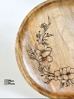 سینی چوب گردو - کد 3003