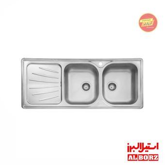 سینک توکار نیمه فانتزی 300 استیل البرز