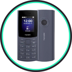 گوشی موبایل Hanofer مدل 110 2023 ظرفیت 32 مگابایت - خاکستری (سه ماه تعویض)