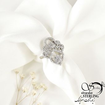 انگشتر طرح طلا زنانه مدل یونیک کد 3032