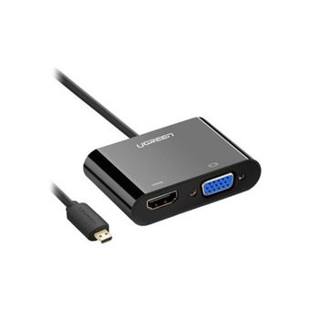 تبدیل Micro HDMI به HDMI و VGA یوگرین مدل 30355-MM115