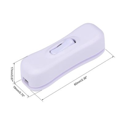 کلید برق بین راهی خارجی مدل ZH-304 سفید