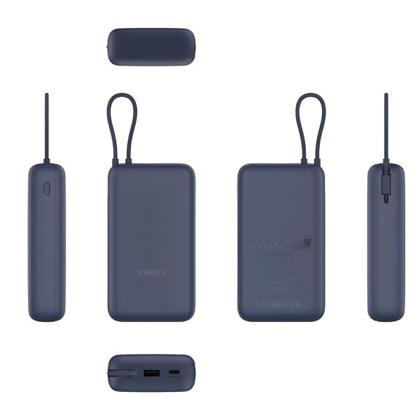 پاوربانک شیائومی 33 وات مدل PB2030MI – ظرفیت 20000 میلیآمپر