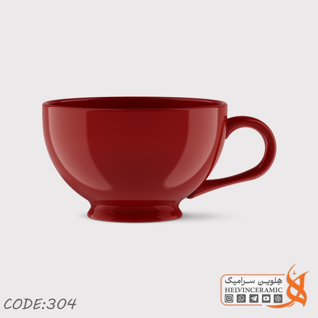 استین قرمز چین  - 100g | کد 304