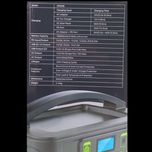 پاور استیشن قدرتمند قابل حمل گیزو مدل GIZZU-518W با ظرفیت باتری 140 هزار، منبع برق بی‌وقفه برای تمام لوازم شما!