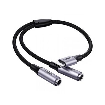 تبدیل 1 به 2 صدا استریو Type C به 3.5 میلی متر ماده یوگرین 30732 AV144