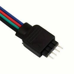 سوکت نری ( رابط ) ریسه RGB ( 4 پین )