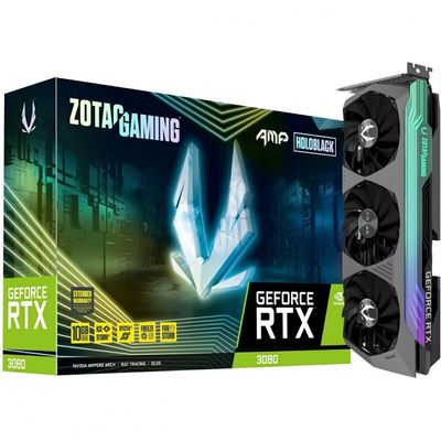 Graphic Card Zotac Gaming Geforce RTX 3080 AMP Holo 10GB