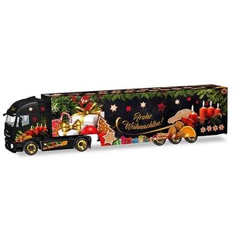 Iveco Stralis XP box semitrailer "Herpa Christmas Truck 2018"   308960