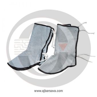 پا بند جوشکاری چرمی
