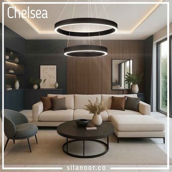 آویز چلسی دوطبقه ریموت دار 4060cm