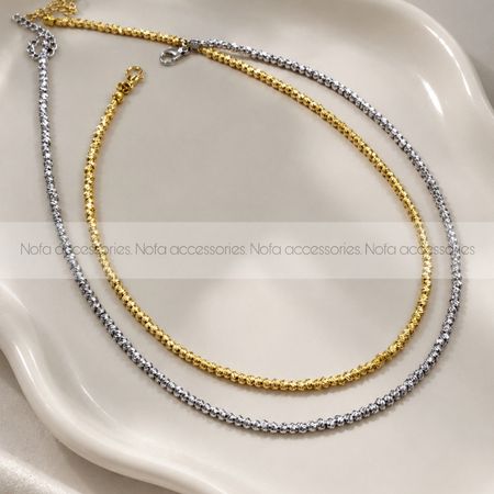 گردنبند طرح طلا مدل البرنادو(رنگ ثابت)