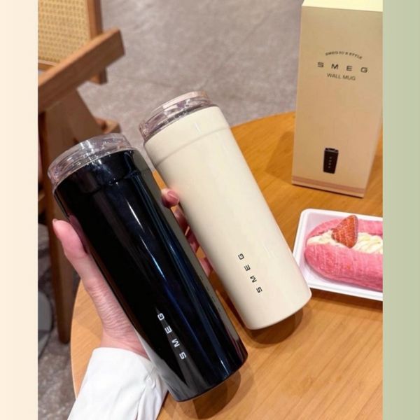 تراول ماگ اسمگ SMEG / ماگ مسافرتی SMEG ایتالیا اورجینال ظرفیت 550 میلی لیتر