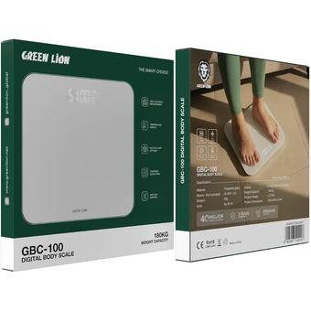 ترازوی دیجیتال گرین لاین مدل GBC100 ظرفیت 180 کیلوگرم