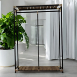 رگال لباس ایستاده چوب و فلز مدل مهرگان