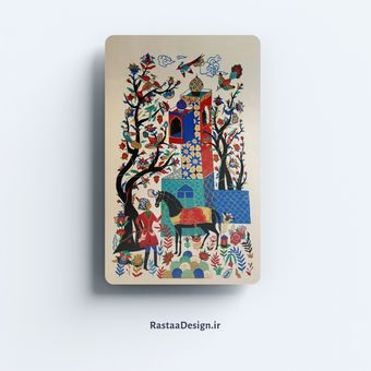 استیکر کارت بانکی رستا - مدل ایران (1)