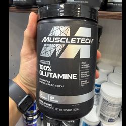 پودر گلوتامین پلاتینیوم 100 ( 100 ماسل تک | MuscleTech Glutamine