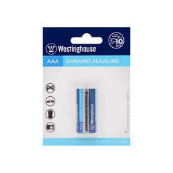 باتری نیم قلمی Westinghouse-AAA مدل DYNAMO ALKALINE LR03 بسته 2 عددی