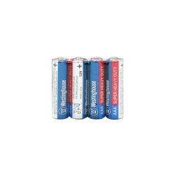 باتری نیم قلمی Westinghouse-AAA مدل Super Heavy Duty شرینگ بسته 4 عددی