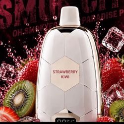 پاد قسطی 15 هزار رونالدینیو 15000 پاف یکبار مصرف15,000 هزار پاف رونالدینیو طعم توت فرنگی کیوی