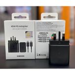 شارژر سه پین سامسونگ 45 وات اورجینال- به‌همراه کابل