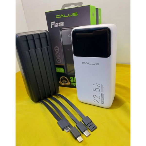 پاوربانک کالیوس مدل P-221 – ظرفیت 30 هزار میلی‌آمپر