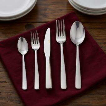 سرویس قاشق و چنگال 30 پارچه پاشا مدل روما