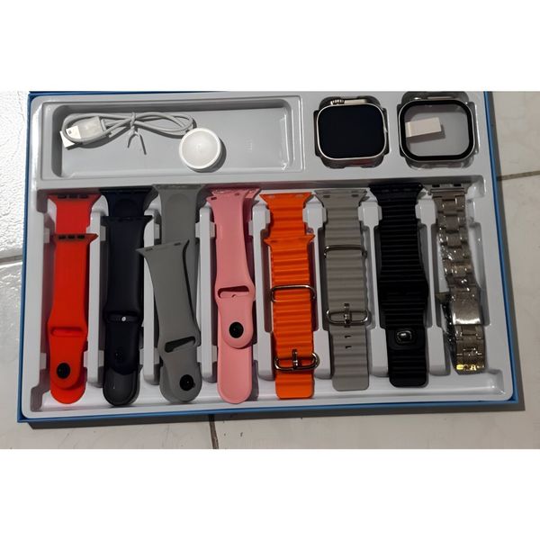 ساعت هوشمند مدل MK19 Ultra – پک ویژه با 8 بند