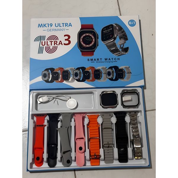 ساعت هوشمند مدل MK19 Ultra – پک ویژه با 8 بند