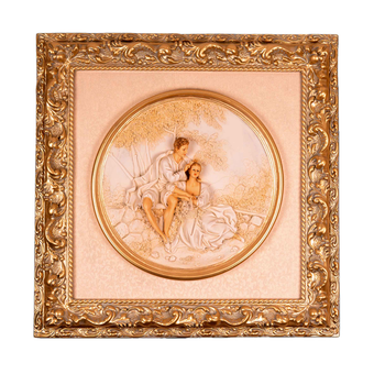 تابلو گلدکیش مدل وسط گرد کد GK3142