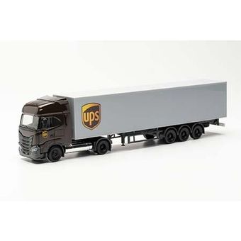 Iveco S-Way LNG box semitrailer „UPS"   315036