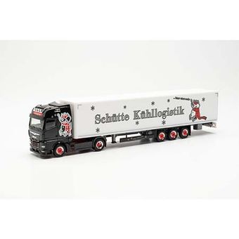 MAN TGX GX 15-meter box semitrailer Schütte Kühllogistik    315401