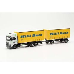 Iveco S-Way LNG interchangeable curtain canvas truck trailer   315913