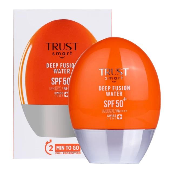 ضدآفتاب دیپ فیوژن واتر تراست اسمارت trust sunscreen spf50