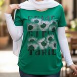 تیشرت شیک مجلسی زنانه سبز