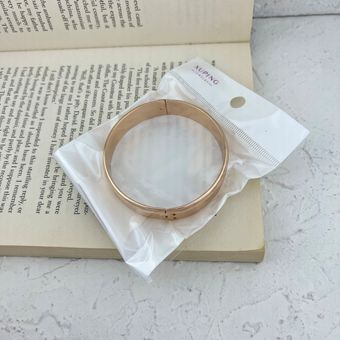 دستبند النگویی زنانه ژوپینگ مدل آینه ای کد B4555